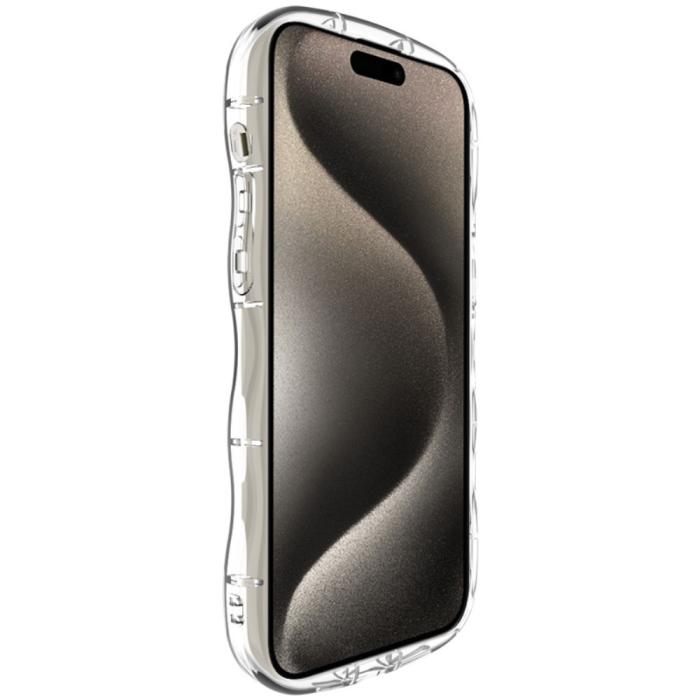 Bild 5, IMAK iPhone 15 Pro Skal TPU Transparent