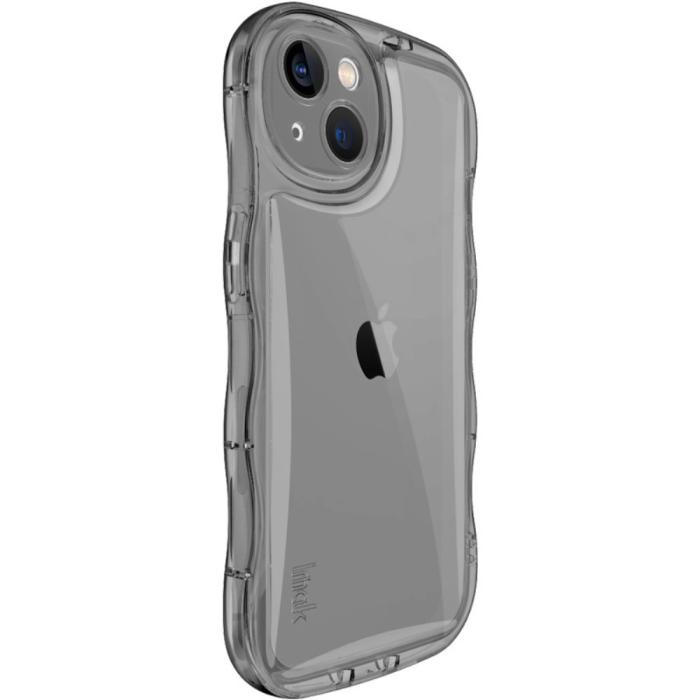 Bild 4, IMAK iPhone 14 Skal TPU Tonad Svart