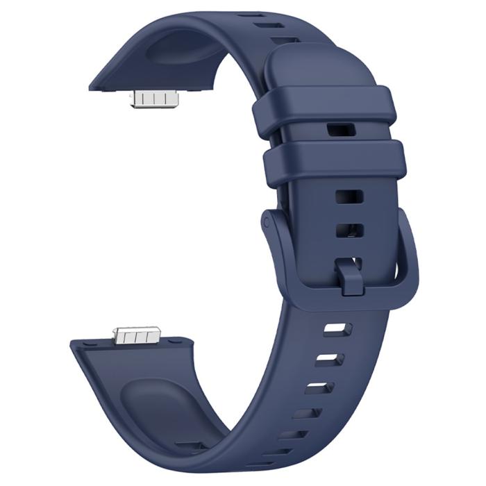 Bild 1, Huawei Watch Fit 3 Klockarmband Silikon Mörkblå