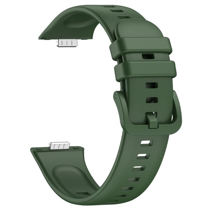Bild 1, Huawei Watch Fit 3 Klockarmband Silikon Grön