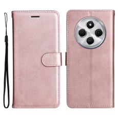 Xiaomi Redmi 14C Fodral L&auml;der Ros&eacute;guld