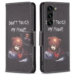 Galaxy S25 Plus / S24 Plus Fodral Med Tryck Dont Touch Bear