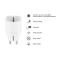 Hombli 3-PACK EU Smart Plug Promo Pack Vit