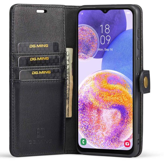 Bild 2, DG.MING Samsung Galaxy A23 5G 2in1 Magnet Fodral / Skal Svart