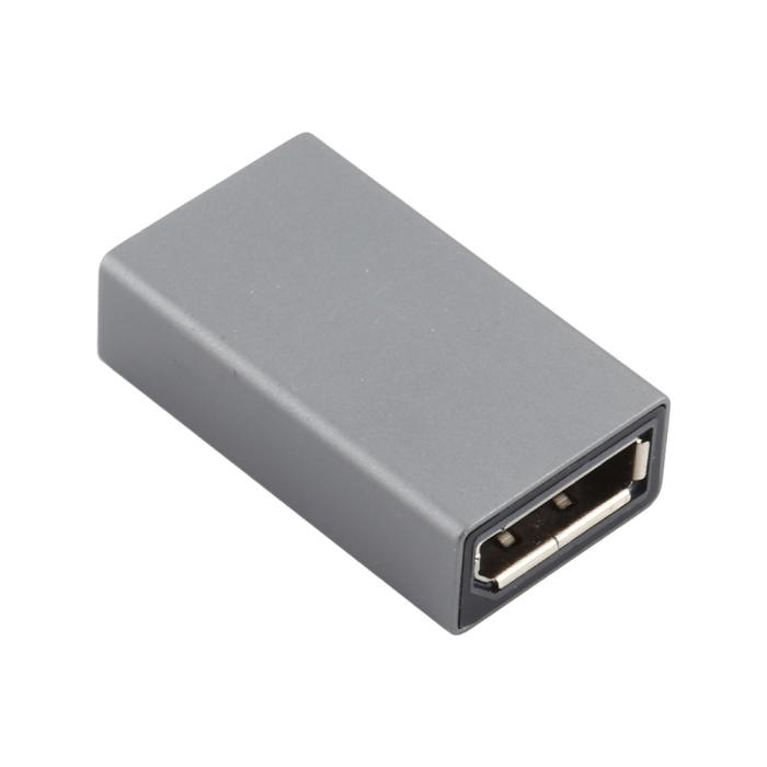 Bild 3, DisplayPort Hona till DisplayPort Hona Förlängning Adapter Grå