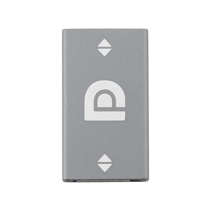Bild 4, DisplayPort Hona till DisplayPort Hona Förlängning Adapter Grå
