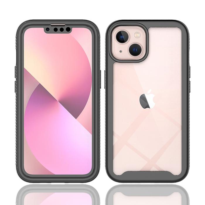 Bild 4, iPhone 13 Mini Skal 360 Hybrid Defense Svart