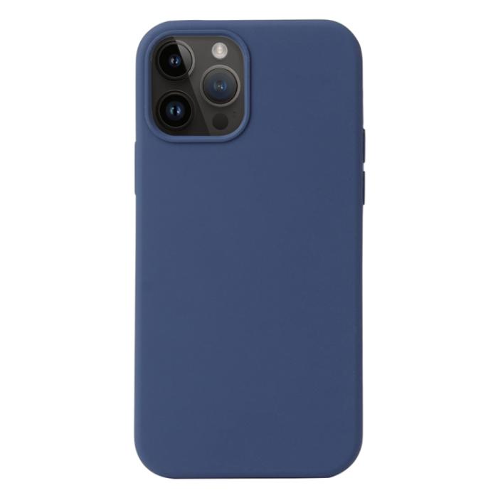 Bild 1, iPhone 15 Pro Skal Liquid Silikon Blå