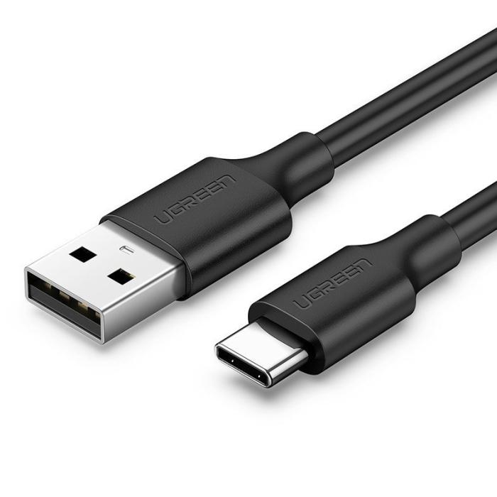 Bild 1, Ugreen 3A 3m USB-C Kabel - Svart