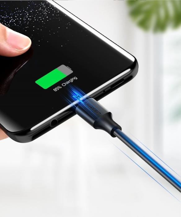 Bild 3, Ugreen 3A 3m USB-C Kabel - Svart