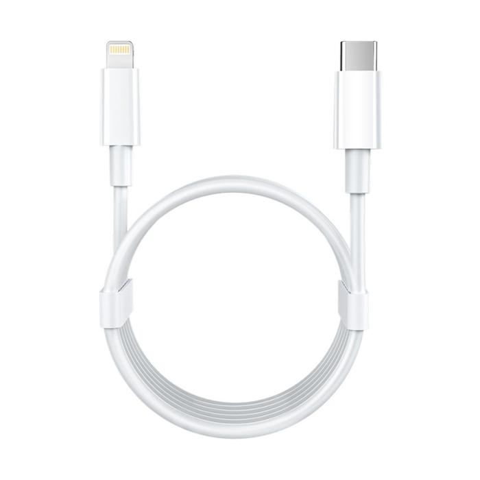 Bild 1, Remax 5A 1m Lightning - USB-C Snabbladdningskabel - Vit