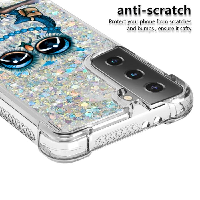 Bild 4, Samsung Galaxy S21 - Shockproof Quicksand Skal - Uggla