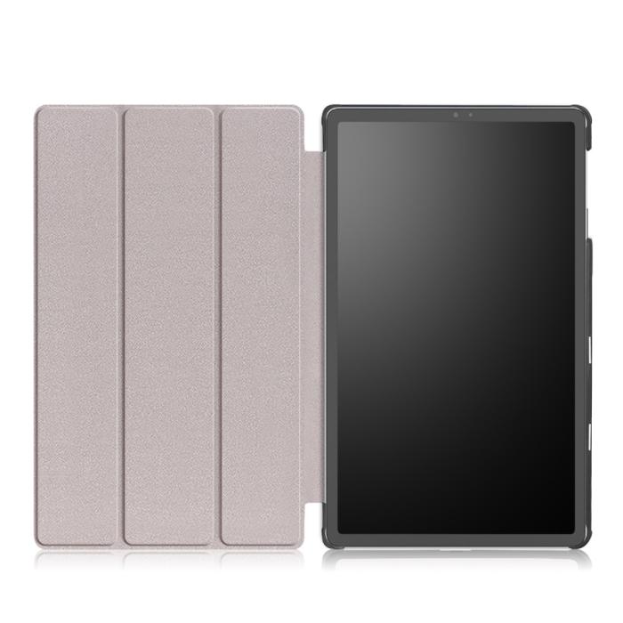 Bild 3, Samsung Galaxy Tab S5e - Tri-Fold Läder Fodral - Svart