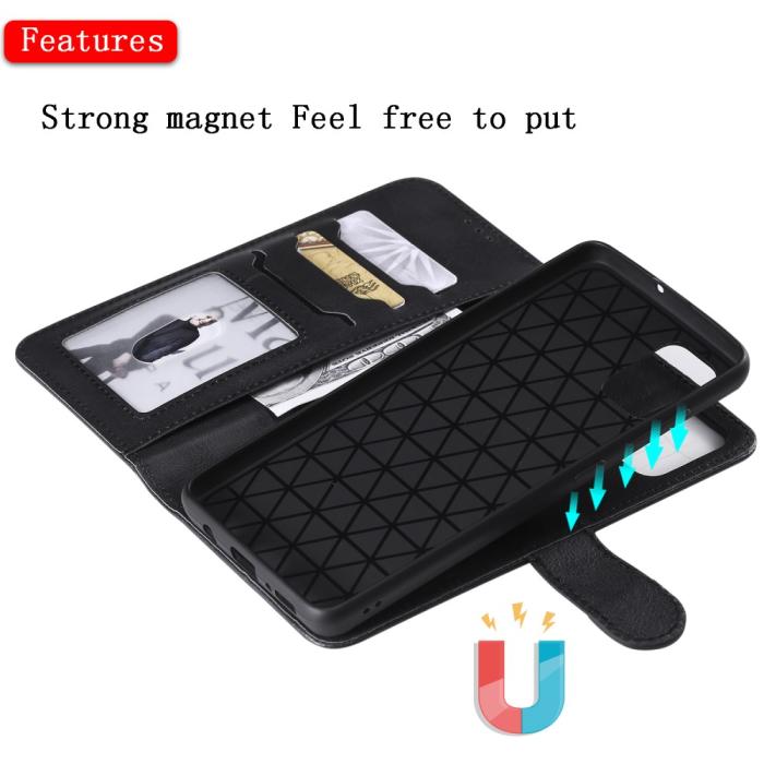Bild 5, Samsung Galaxy A51 - 2in1 Magnet Skal / Plånboksfodral - Svart