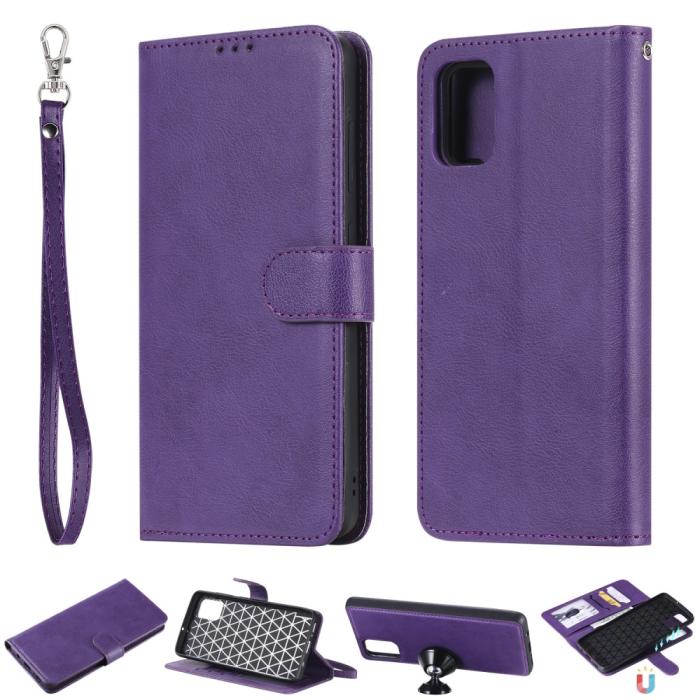 Bild 1, Samsung Galaxy A51 - 2in1 Magnet Skal / Plånboksfodral - Lila