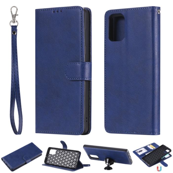 Bild 1, Samsung Galaxy A71 - 2in1 Magnet Skal / Plånboksfodral - Blå