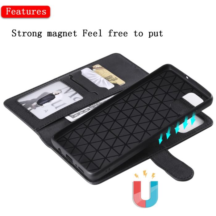 Bild 5, Samsung Galaxy A71 - 2in1 Magnet Skal / Plånboksfodral - Svart