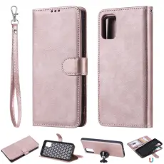 Samsung Galaxy A51 - 2in1 Magnet Skal / Plånboksfodral - Roséguld