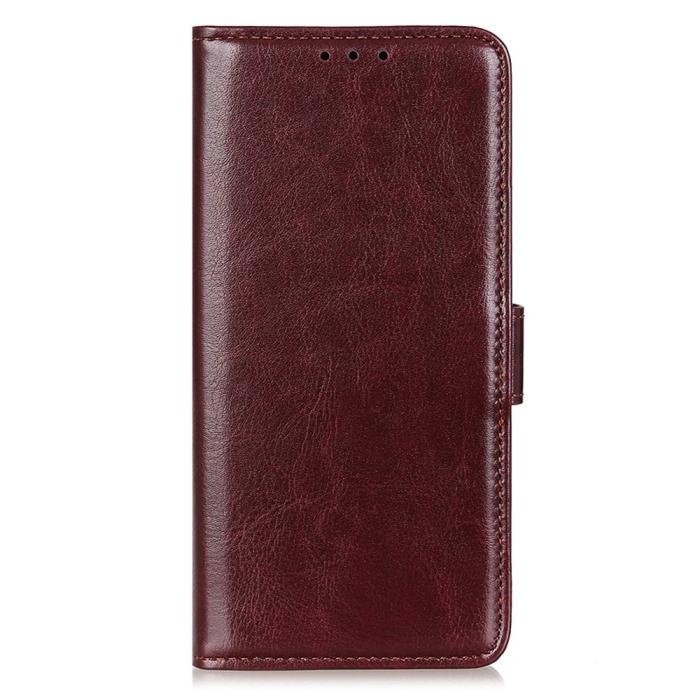 Bild 2, Samsung Galaxy A03 Fodral Crazy Horse Brun