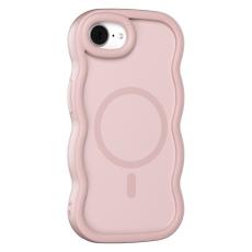 iPhone 17e / 16e Skal MagSafe Wavy Matt Rosa