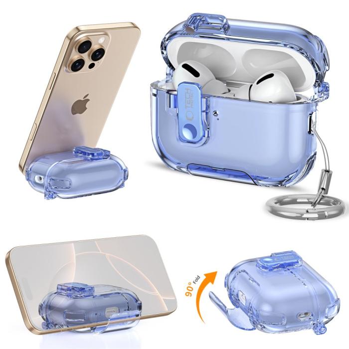 Bild 5, Tech-Protect AirPods Pro 3 Skal Bounce Pro Transparent