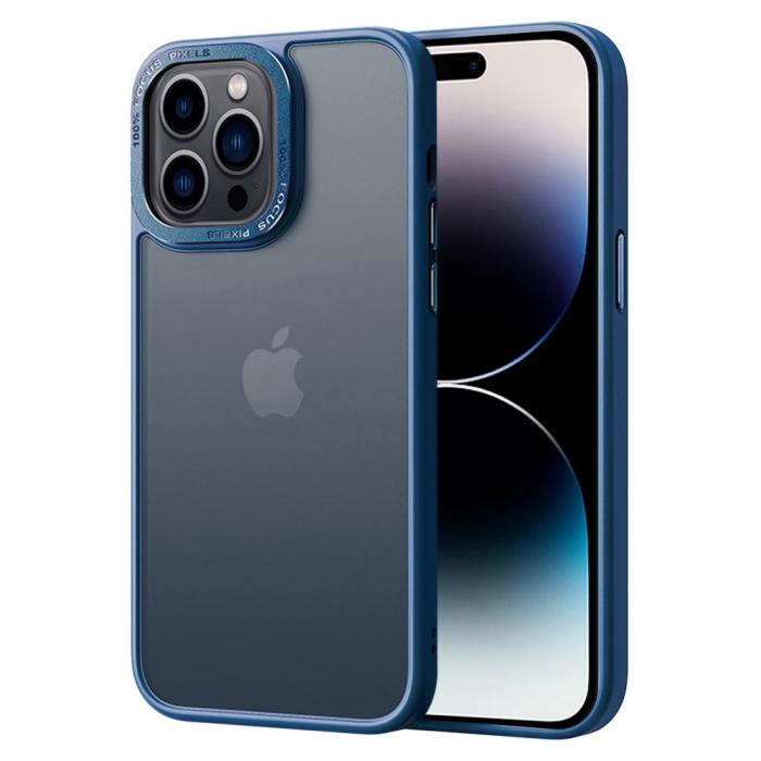 Bild 1, iPhone 14 Pro Max Skal Classic Hybrid Matt Sapphire