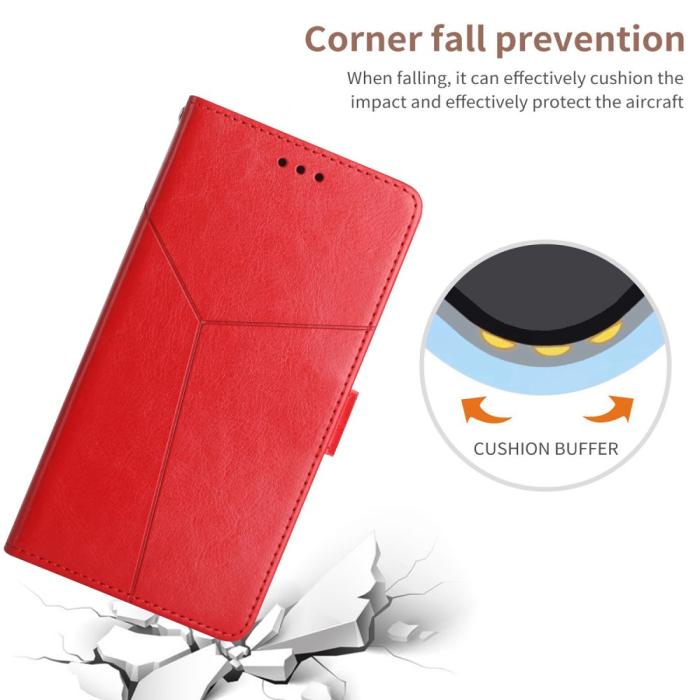 Bild 4, Xiaomi 13T / 13T Pro Fodral Y-Shape Röd