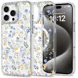 Tech-Protect iPhone 16 Pro Skal MagSafe MagMood Spring Flowers