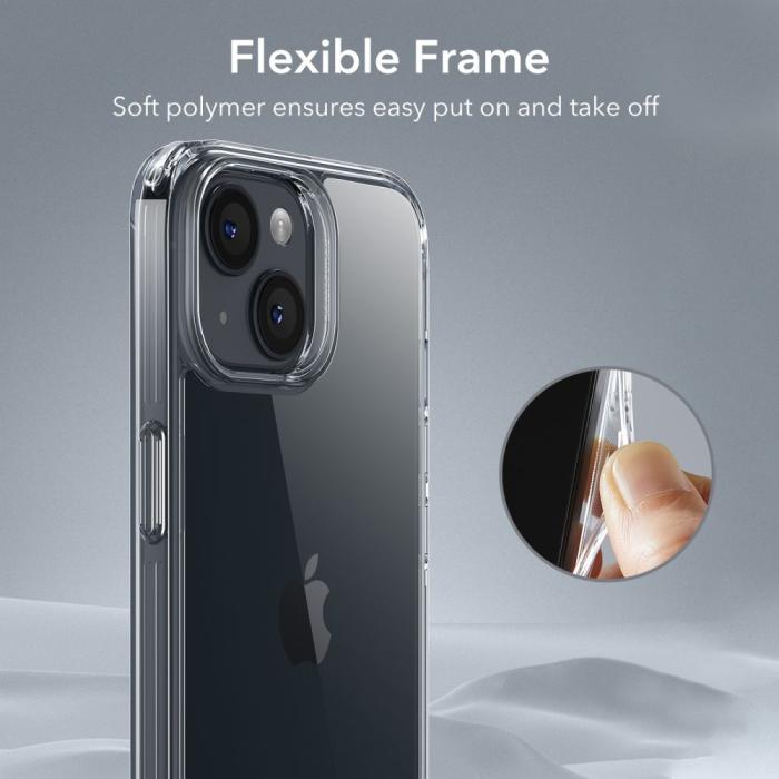 Bild 5, ESR iPhone 15 Plus Skal Ice Shield Transparent