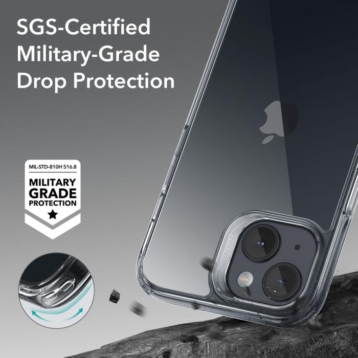 Bild 6, ESR iPhone 15 Plus Skal Ice Shield Transparent