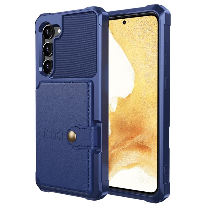 Bild 2, Samsung Galaxy S23 Skal Med Magnetisk Plånbok Blå