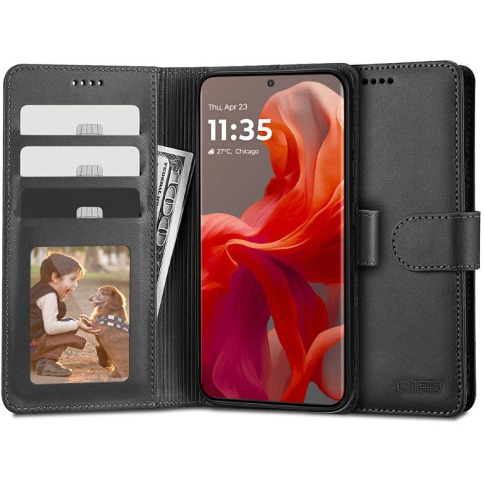 Bild 1, Tech-Protect Motorola Moto G85 5G Fodral Läder Sva