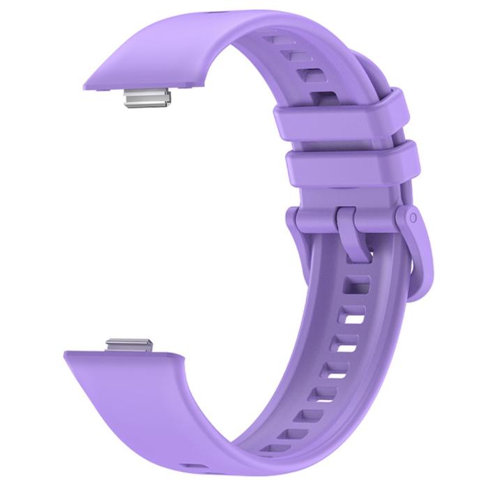 Bild 2, Huawei Watch Fit 3 Klockarmband Silikon Lila