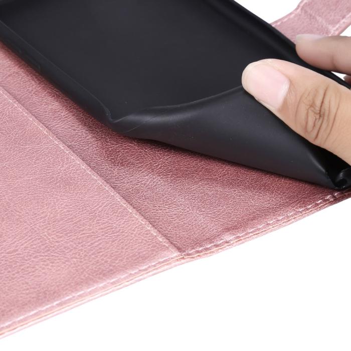 Bild 5, Xiaomi Redmi 14C Fodral Läder Roséguld