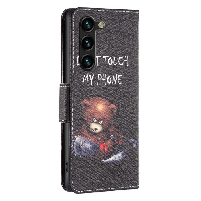 Bild 5, Galaxy S25 Plus / S24 Plus Fodral Med Tryck Dont Touch Bear