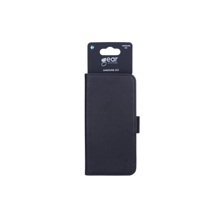 Bild 2, GEAR Samsung Galaxy S22 Fodral Läder Svart
