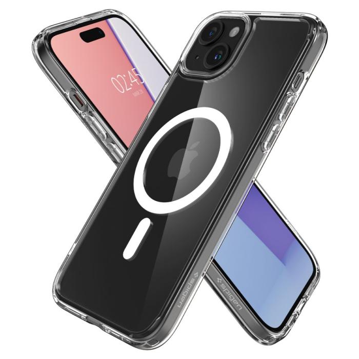 Bild 6, Spigen iPhone 15 Plus Skal MagSafe Ultra Hybrid Vit
