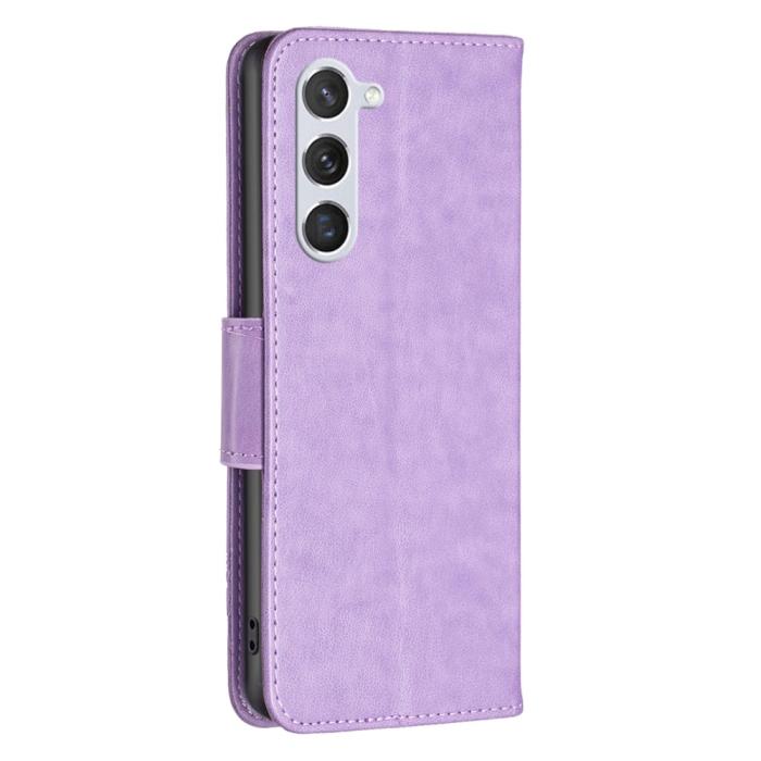 Bild 5, Samsung Galaxy S24 Fodral Fjäril Lila