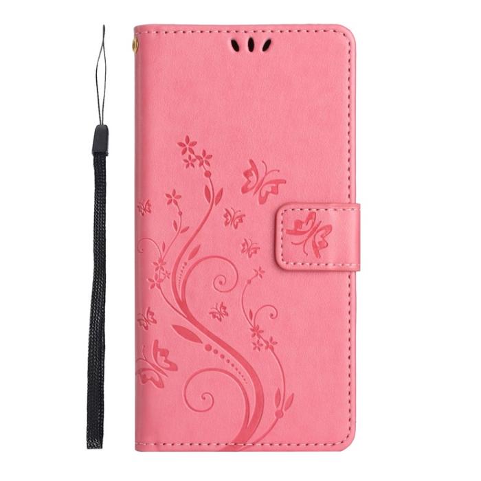 Bild 6, iPhone 17 Fodral Med Blommigt Tryck Rosa