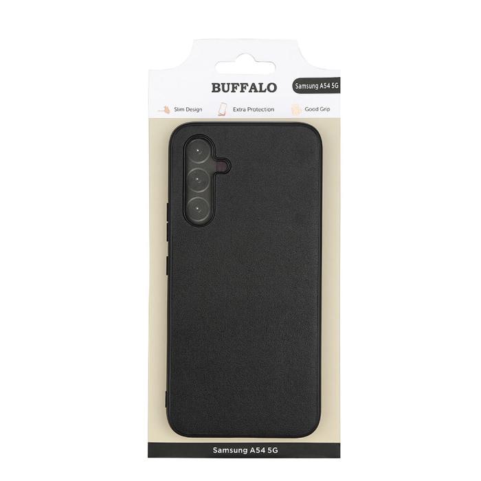 Bild 2, Buffalo Galaxy A54 5G Mobilskal PU Läder Svart