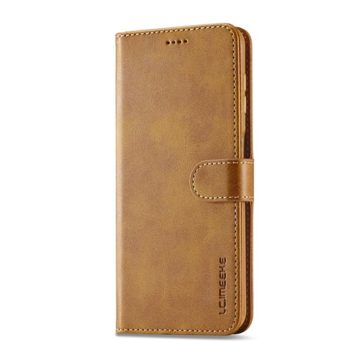 Bild 2, LC.IMEEKE Samsung Galaxy A24 5G Fodral Läder Brun