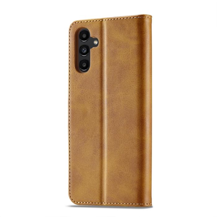 Bild 3, LC.IMEEKE Samsung Galaxy A24 5G Fodral Läder Brun