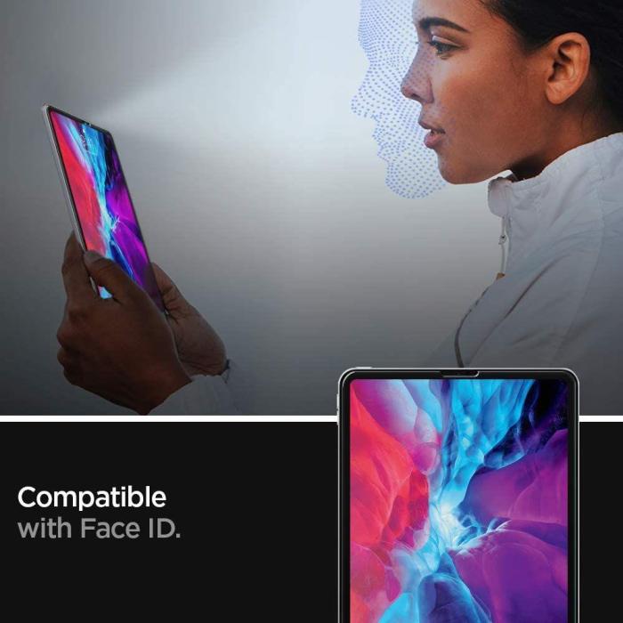 Bild 4, Spigen iPad Air 2020/2022 / Pro 11 2020/2021/2022 Glas.tR Skärmskydd