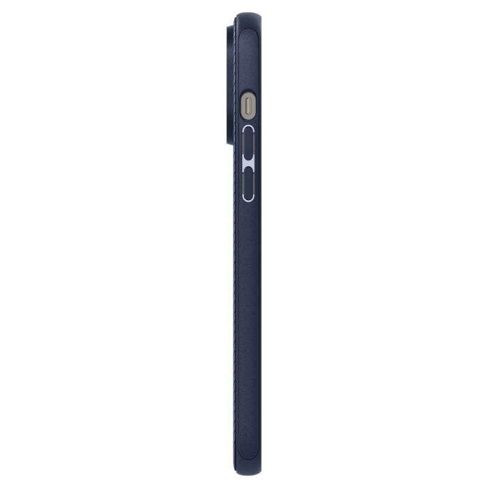 Bild 4, Spigen iPhone 14 Pro Max Skal MagSafe Mag Armor Navy Blue