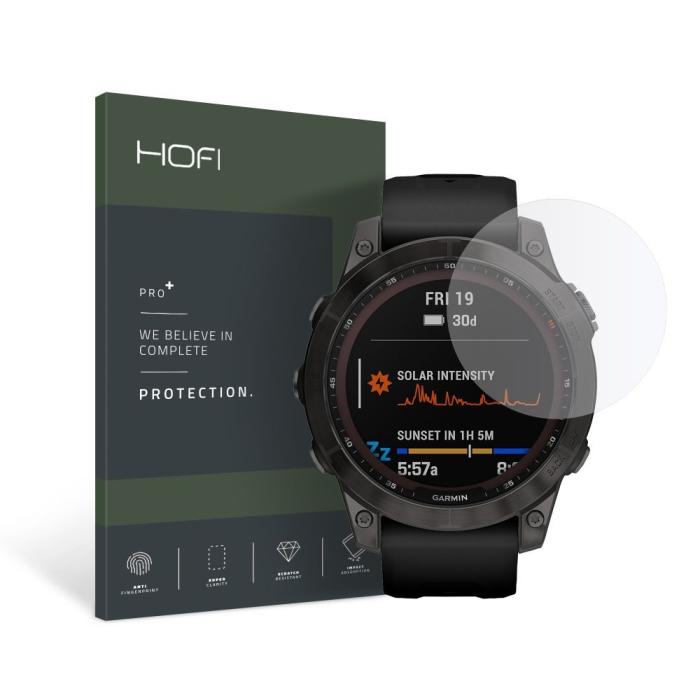 Bild 1, HOFI Garmin Fenix 7 Skärmskydd Pro+ Härdat Glas