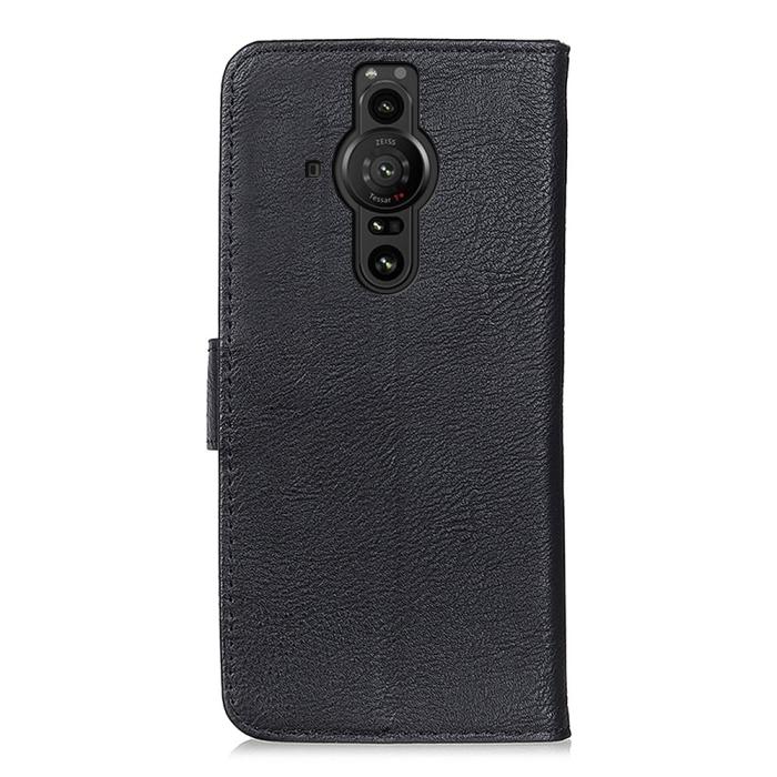 Bild 3, KHAZNEH Sony Xperia Pro-I Fodral Läder Svart