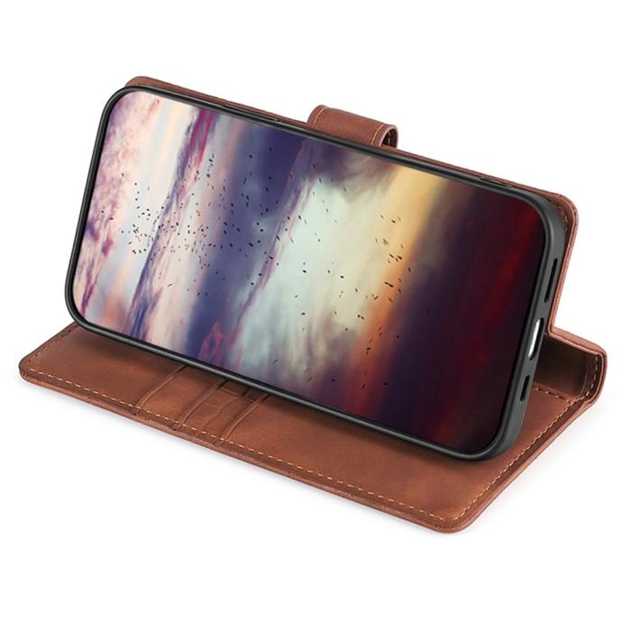 Bild 3, Sony Xperia 5 IV Fodral Krokodil Textur Brun