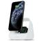 Spigen 2in1 Smartphone+Apple Watch Laddningsställ - Vit