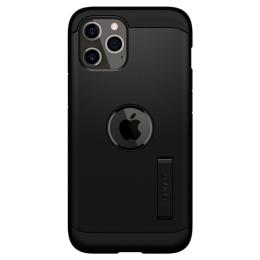 iPhone 12 / 12 Pro - Spigen Tough Armor Skal - Svart