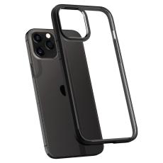 iPhone 12 Pro Max - Spigen Ultra Hybrid Skal - Matt Svart